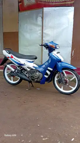 Satria RU asli lumba 2004 tembus 6 Speed