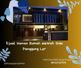 Dijual Rumah Mewah 2LT SHM Panggung Lor Semarang Kota