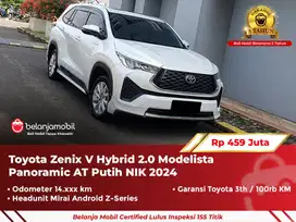 [ GARANSI 5TH ] Toyota Zenix V Hybrid 2.0 AT Putih 2024/2025
