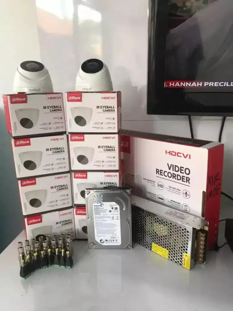 Paket Kamera CCTV 2MP FULL HD Free Instalasi