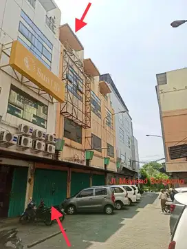Ruko Mayjend Sungkono Komplek Darmo Galeria blok D3 Strategis Surabaya