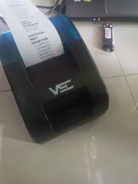 printer kasir bluetooth thermal VSC tm 58V 58mm cetak nota bon black