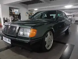 Mercedes benz 300e W124 1989 mercy w124 300e 1990 hijau ijo klasik bu