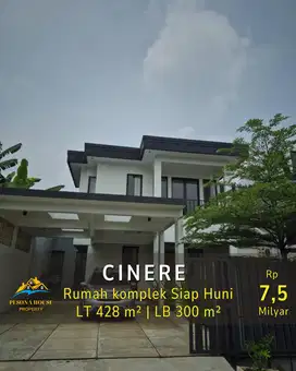 RUMAH BAGUS DALAM KOMPLEK SIAP HUNI DI CINERE