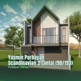 Purbyan, Gentan - Rumah Scandinavian dengan Kolam Renang Pribadi