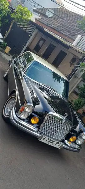 Mercedes benz w108 280s 1971 converted 722.4 automatic mercy klasik bu