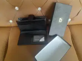 Dompet Panjang Bahan Kulit Asli De Carlo Untuk Pria/Wanita