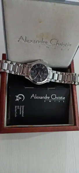 Jam Alexandre Christie ORI thn 2004 Jam koleksi bagus ada pendant 999k