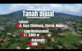 Tanah Dijual – View Gunung Salak