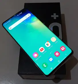 Samsung s10 plus ram 8/128gb lengkap normal semua siap pakai