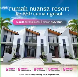 Dekat Stasiun Cisauk Free PPn 100% At Serpong garden