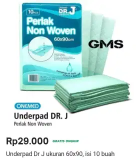Underpad adalah alas tempat tidur untuk tindakan medis.