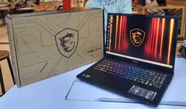 Cicilan Laptop MSI Crosshair RTX 5070 syarat ktp dp rendah