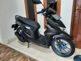 Honda Beat Deluxe ISS 115cc Th 2021 Low KM Pajak Hidup Panjang