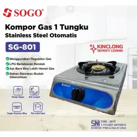 Kompor gas 1 tungku sogo