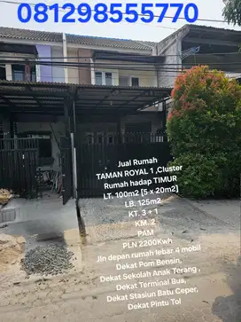 Jual Rumah Taman Royal 1