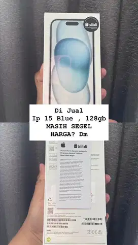 Iphone 15 128GB Blue