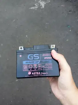 Aki Yamaha GS Astra bekas kondisi masih bagus