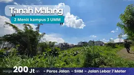 Kavling Legalitas SHM Poros Jalan Malang