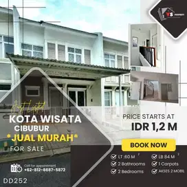 KOTA WISATA CIBUBUR RUMAH HARGA TERJANGKAU FASILITAS LENGKAP DD252