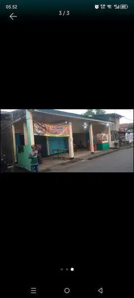 Di jual cepat 3ruko pinggir jalan kawasan industri