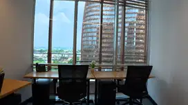 Sewa Kantor Unit Fully Furnished 4 Pax di South Quarter Tb Simatupang