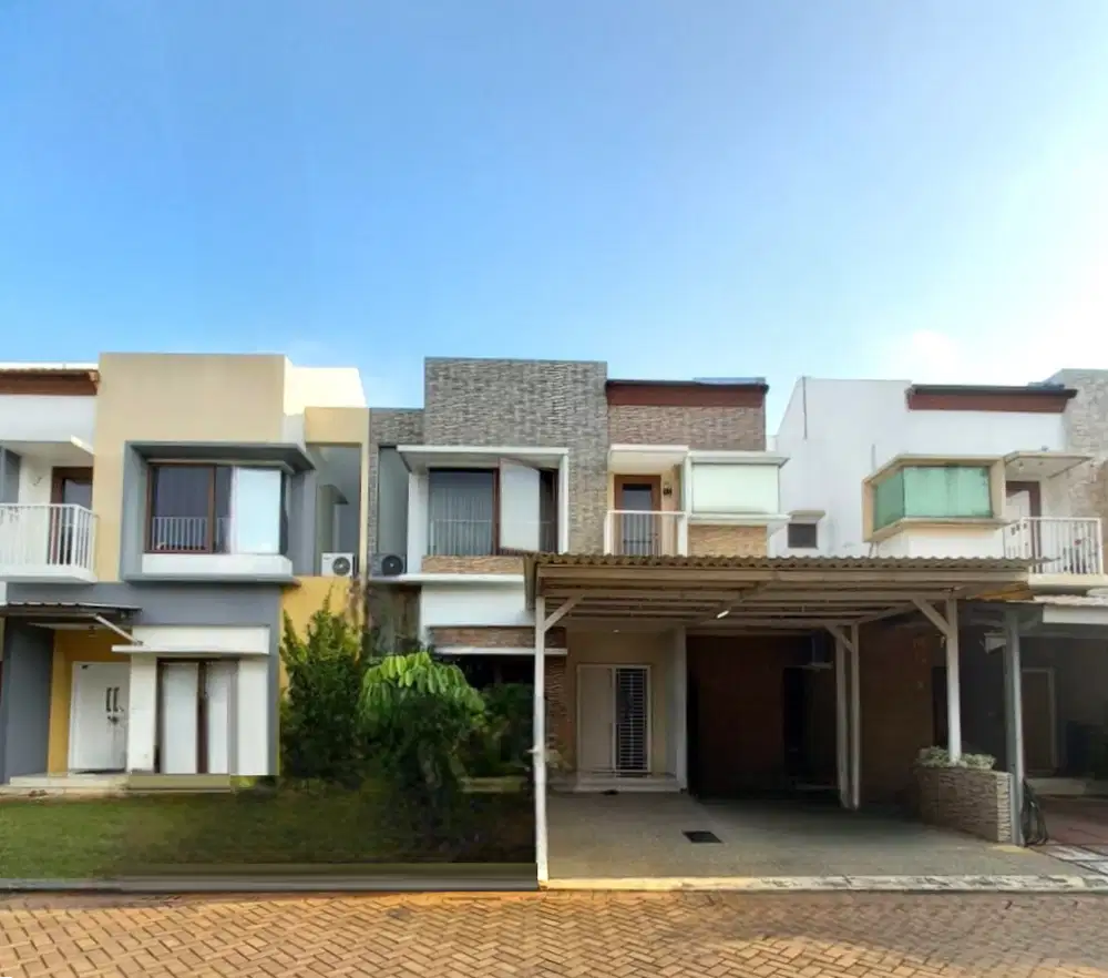 Rumah full furnished 2lt 148m type 3KT Cluster Cassia JGC Cakung
