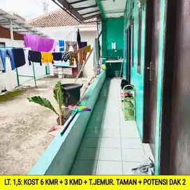 Dijual rumah kost lokasi strategis dekat dustira & unjani,akses motor.