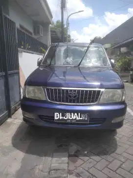 Toyota Kijang LGX 1.8cc new model manual, warna biru tahun 2002