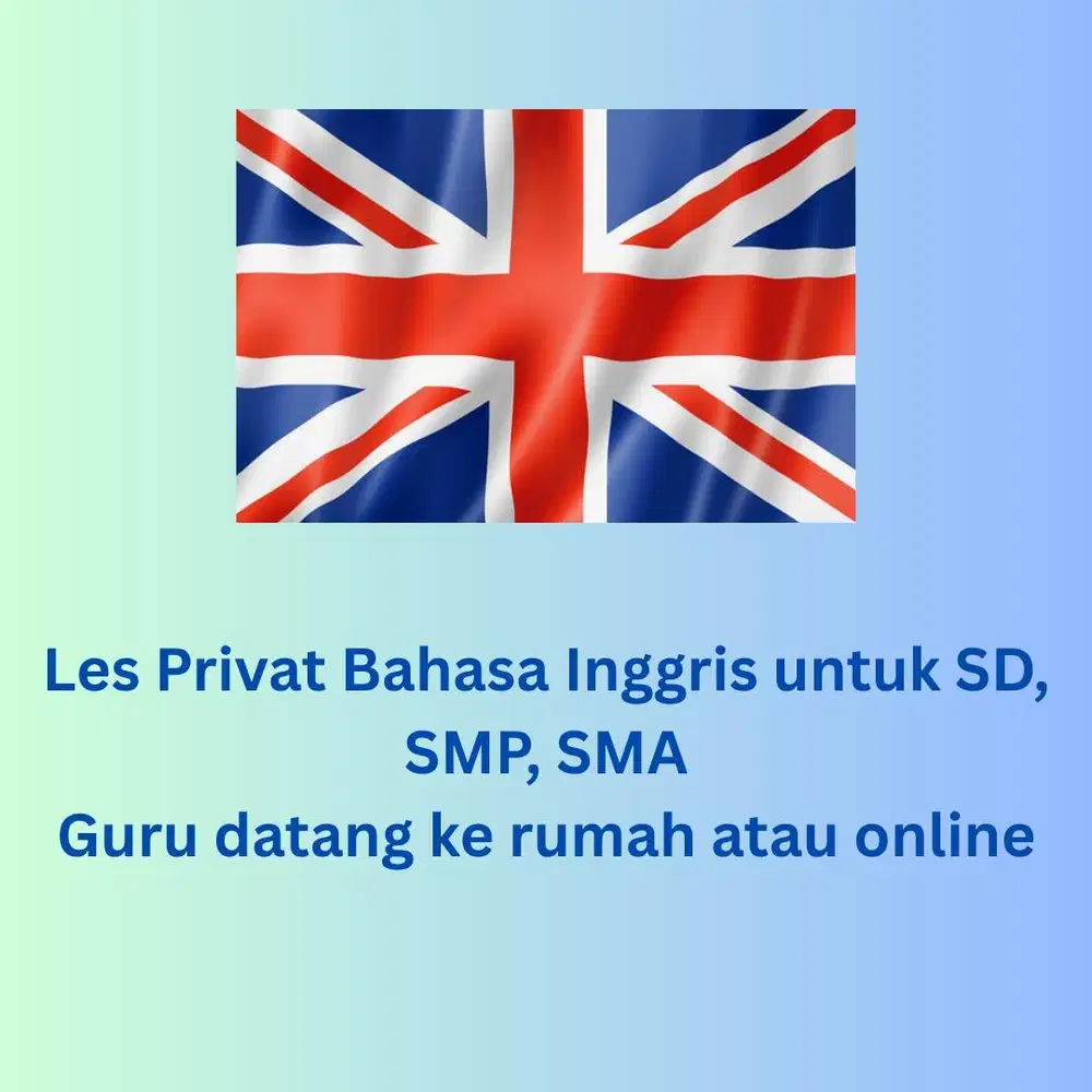 Les Bahasa Inggris Guru Datang Ke Rumah Offline Online