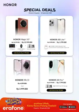Promo HP lipat Honor Magic V3