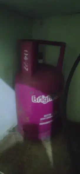 Tabung gas pink 12 kg, kosong