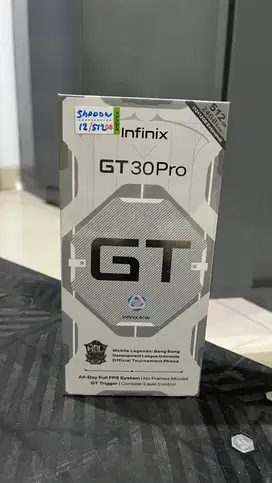 INFINIX GT30 PRO RAM 12/256GB