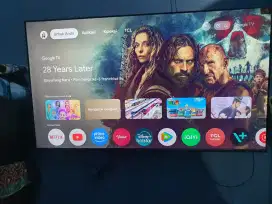 Smart tv TCL Type 50C655 C655 QLED + DOULBY AUDIO Smart android 50 inc