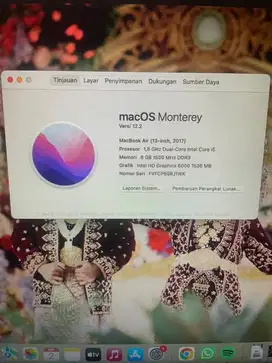 Macbook tahun 2017