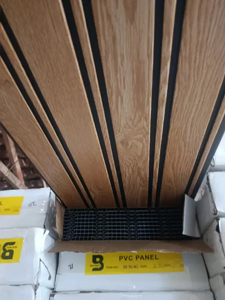 WALL PANEL DINDING TERIMA ANTAR BAHAN & TERPASANG