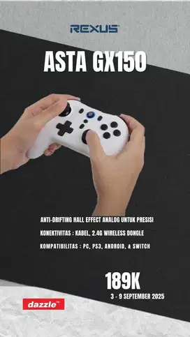 Gx500 rexus joystick wireless