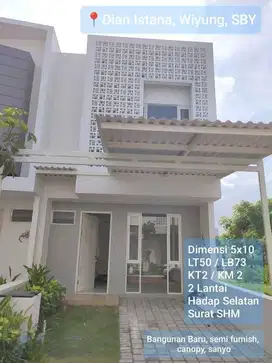 RUMAH DIAN ISTANA DEKAT GRAHA FAMILI DEKAT PAKUWON MALL