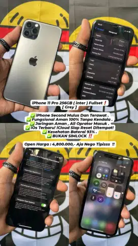 Iphone 11 Pro 256Gb All Operator