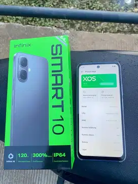 infinix smart 10 ram 4+4/64
