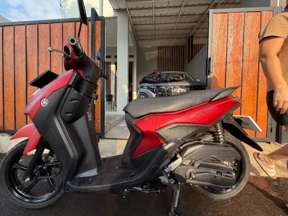 Yamaha Gear Merah 2021 Jual Murah Cepat