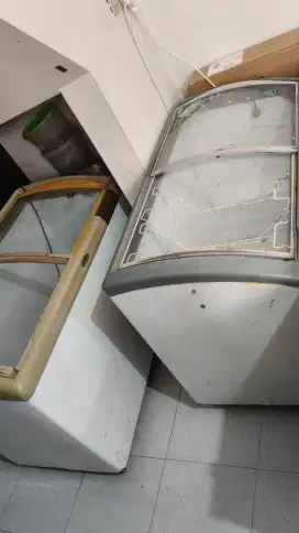 2 Buah Freezer Box Slide Sliding