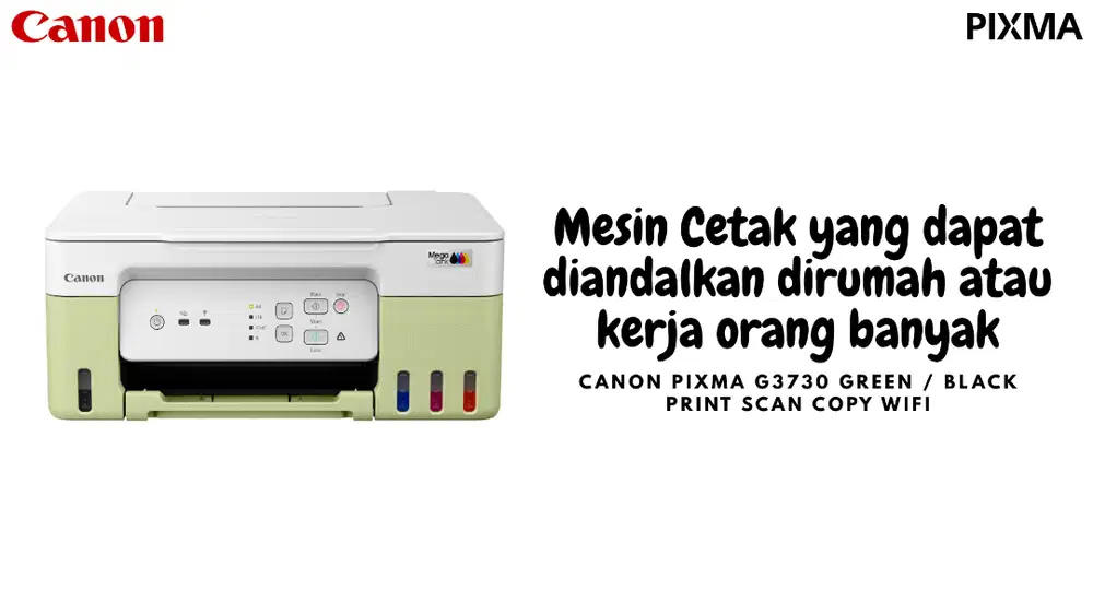 Mesin Cetak Serbaguna Untuk DIpakai Bersama Canon PIXMA G3730