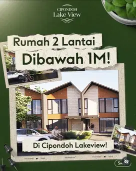 Rumah Tengah Kota Tangerang at Cipondoh Lake View