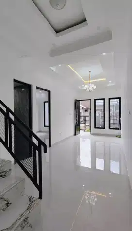 RUMAH 2 LANTAI DIBAWAH 2 MILYAR FULL RENOV SIAP MASUK DESIGN KEKINIAN