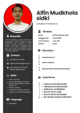 Info loker Teknisi poles mobil