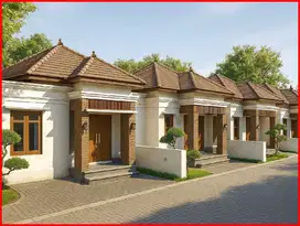 Kasihan Bantul, Rumah Jogja Model Bali Style SHM 8 Menit Kampus UMY