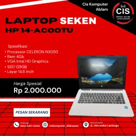 Laptop HP 14-ACOOTU seken