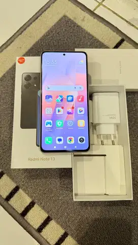 Dijual xiaomi Note 13 Gold 4G 8/128GB Resmi Lengkap