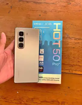 Infinix hot 50 pro + lengkap mulus kaya baru